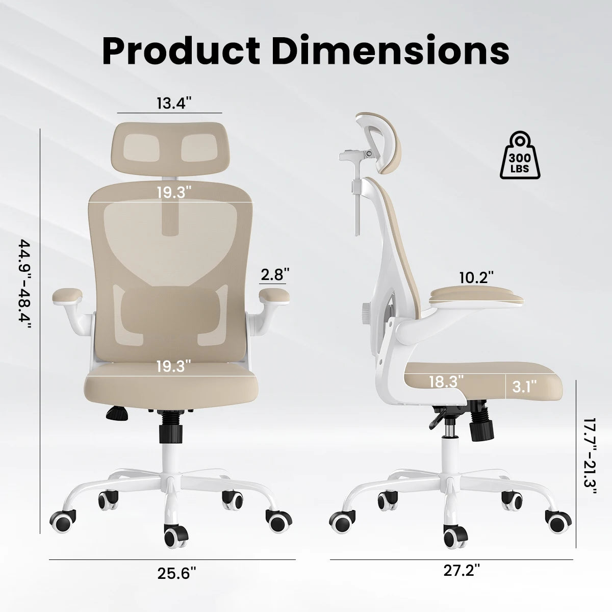 The Kinetic Ergonomic High-Back Mesh Workstation Chair