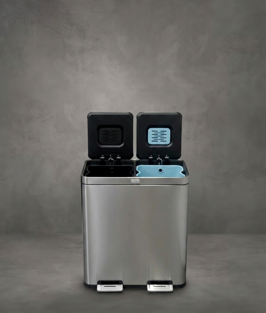 The Kinetic Dual-Compartment 60L Recycling Station