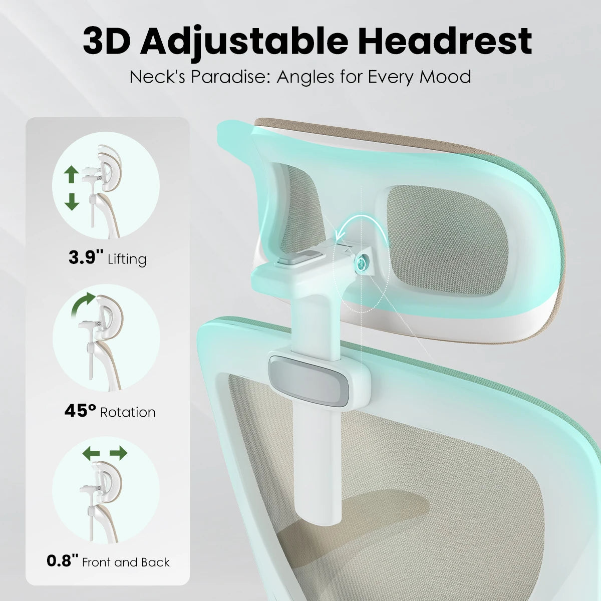 The Kinetic Ergonomic High-Back Mesh Workstation Chair
