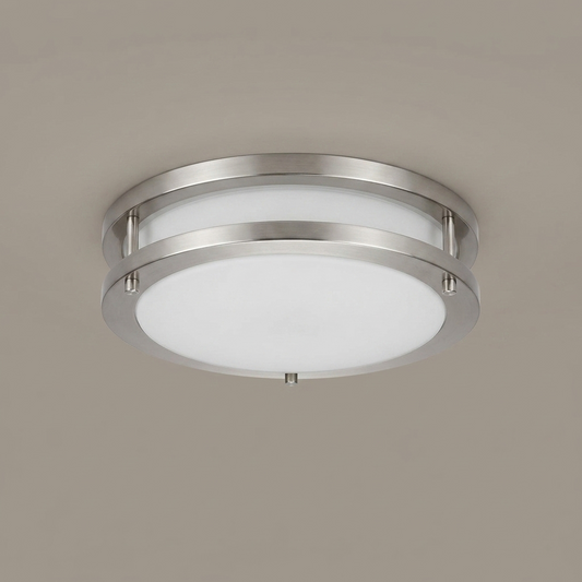 Kinetic 13" Brushed Nickel 5 CCT Flush Mount LED Ceiling Light